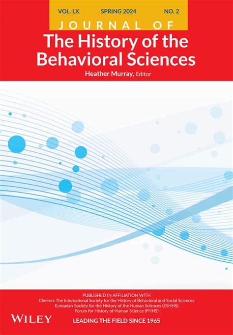 wiley journal of behavioral sciences.